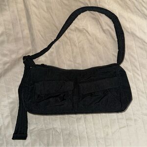 Baggu Cargo Shoulder Bag - black